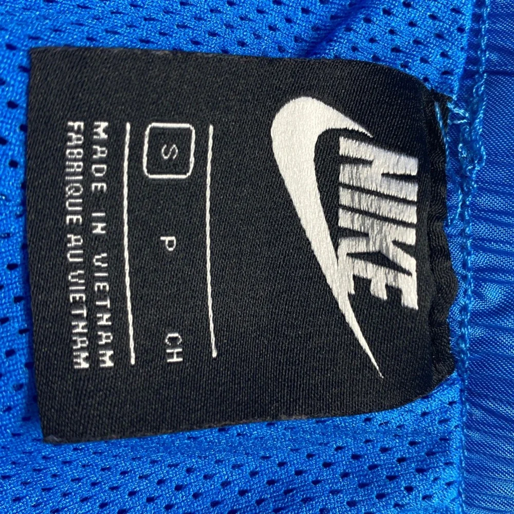 Nike Mens Small  Royal Blue Swim Trunks Shorts Elastic Waist Pockets Size Medium